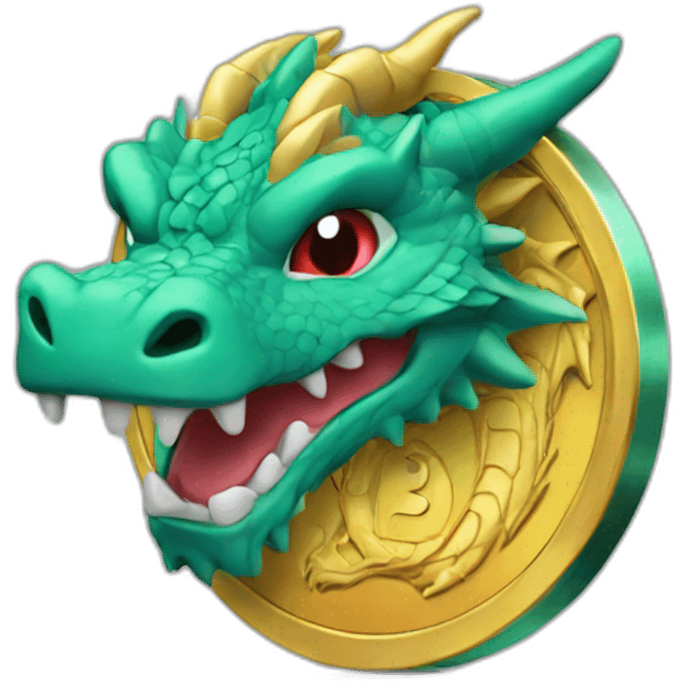 dragon coin emoji