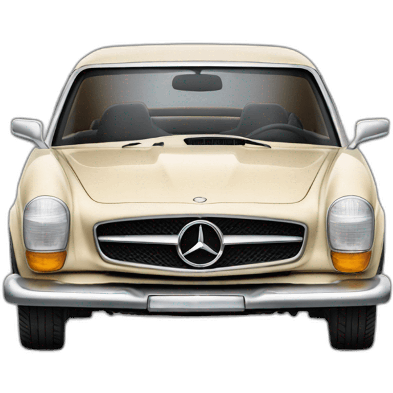 blonde mercedes benz emoji