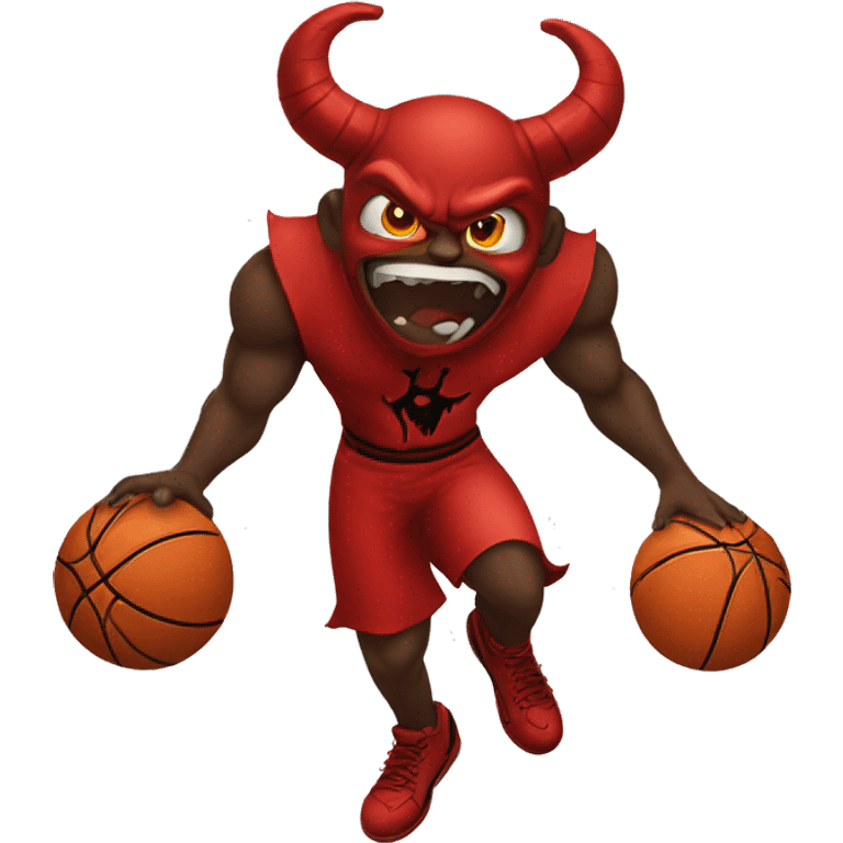 devil basketball emoji