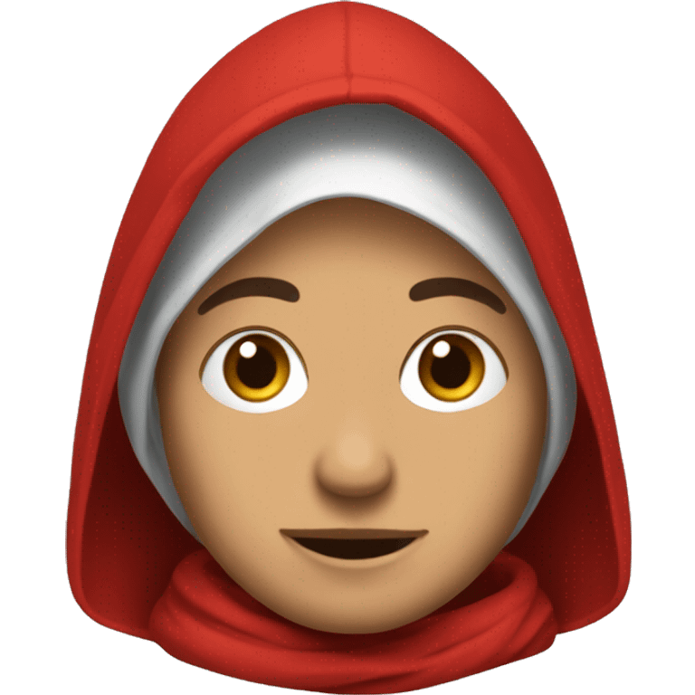 capucha roja emoji