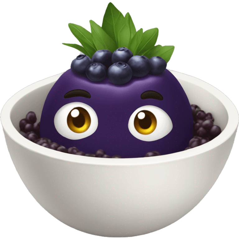 Açaí bowl emoji