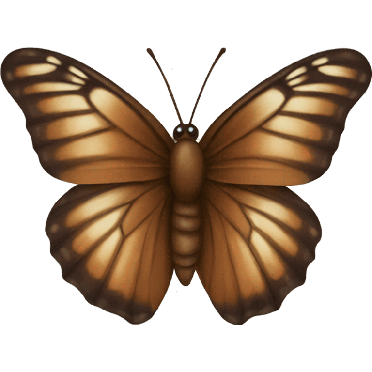 Brown butterfly  emoji