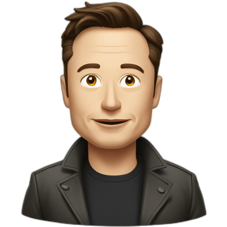 elon musk qui rit emoji