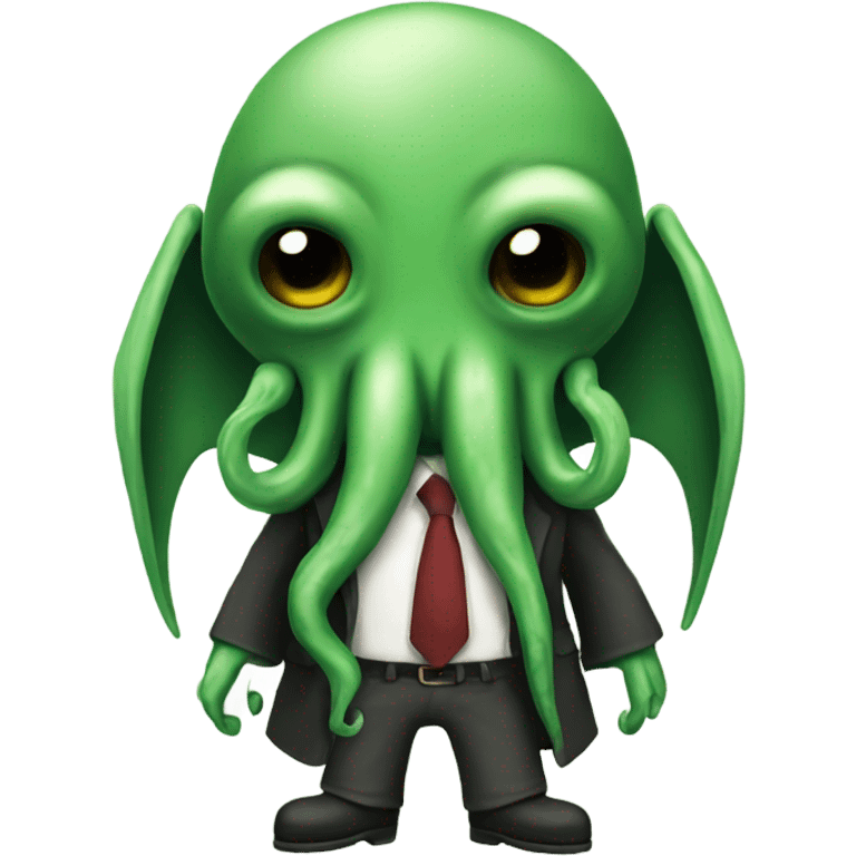 Cthulhu with pants emoji