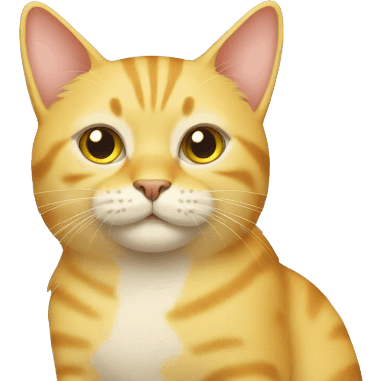 yellow cat emoji