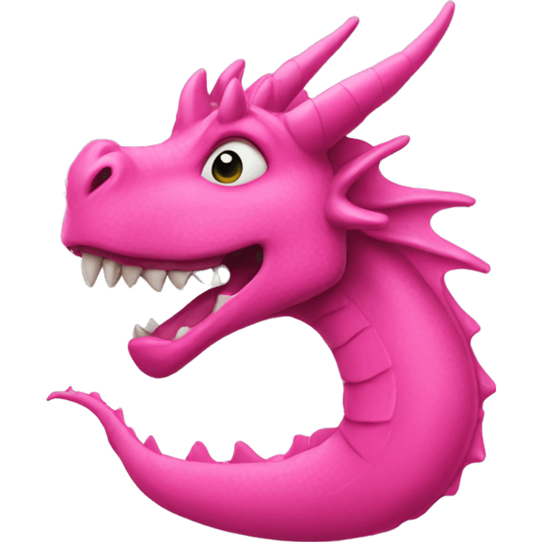 pink dragon emoji