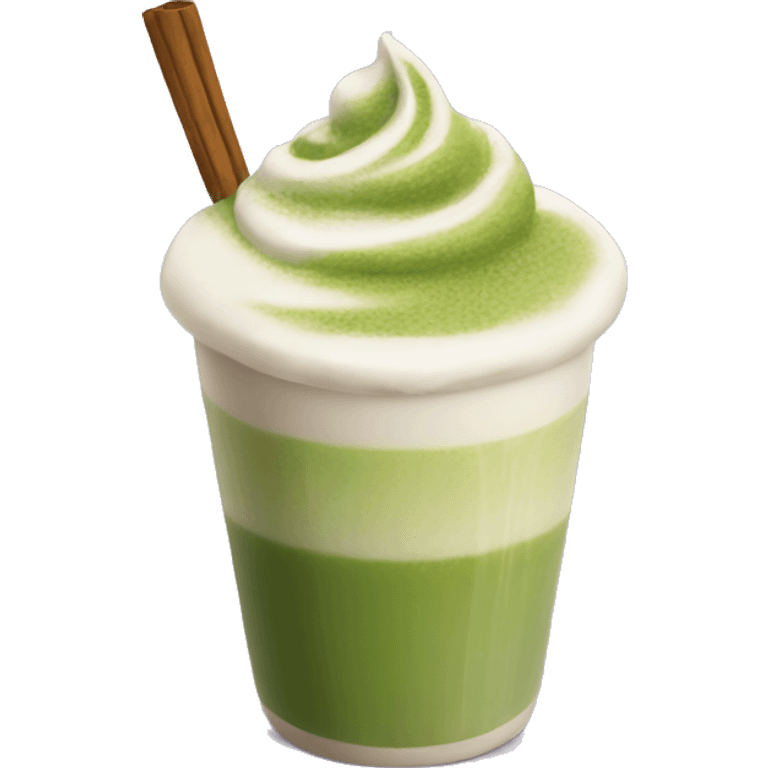 Matcha latte emoji