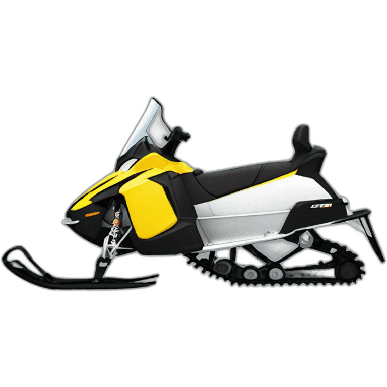 Snowmobile emoji