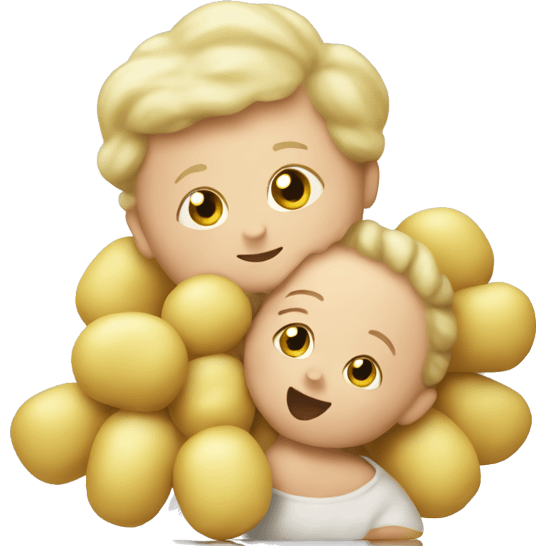 Gnocchi + BABY emoji