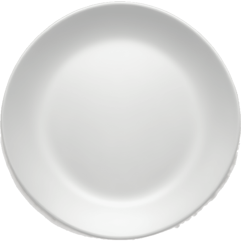 empty plate emoji