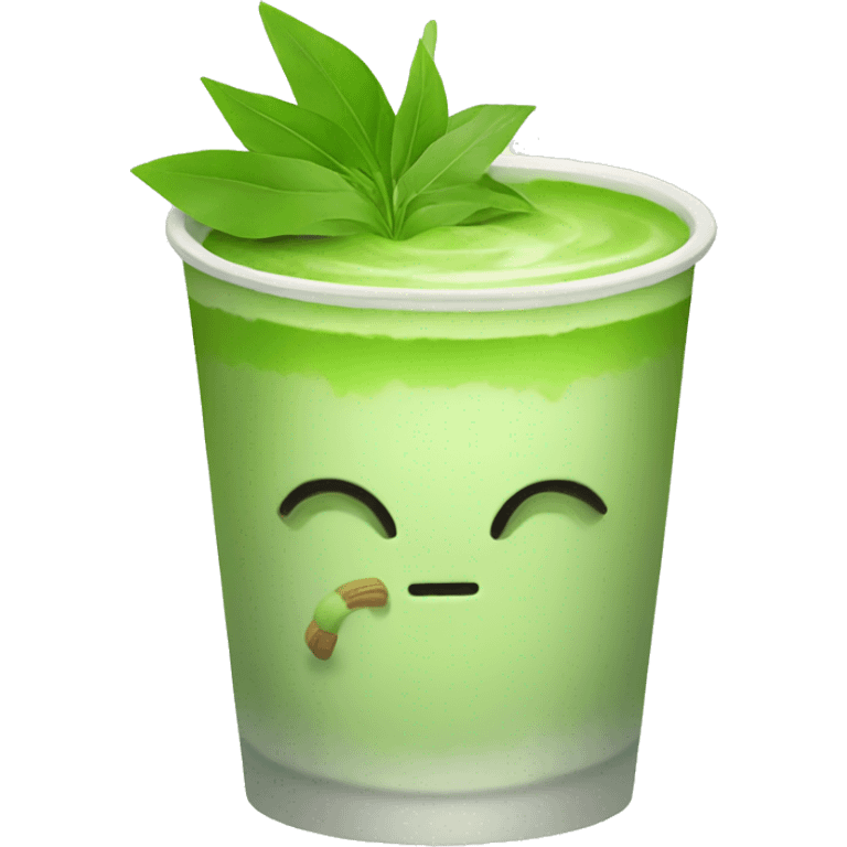 Matcha drink emoji