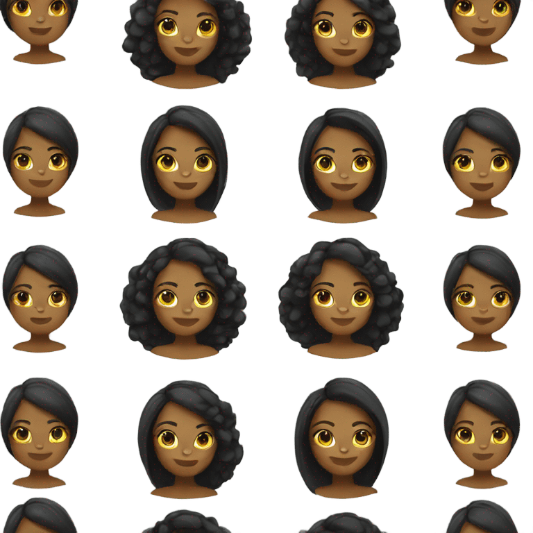 Plus size black girl  emoji