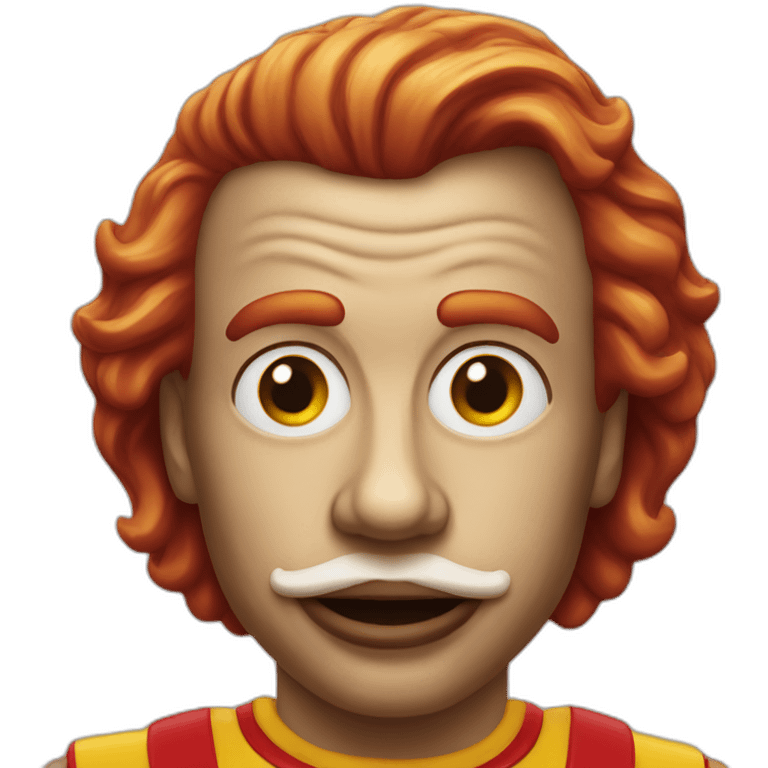 ronald mcdonald emoji