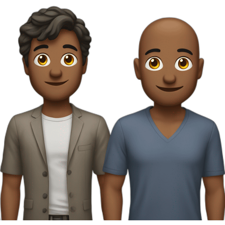 David michel and govindin emoji