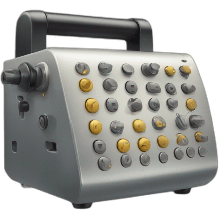 Morse code machine emoji