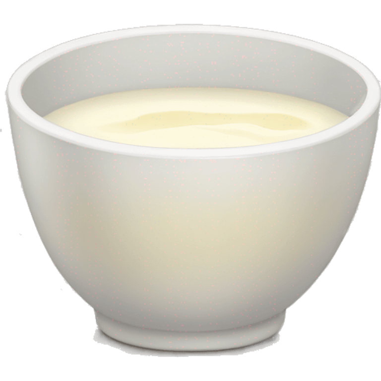 milk bowl emoji