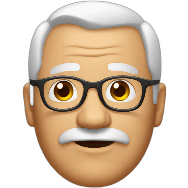 Fat grandpa emoji