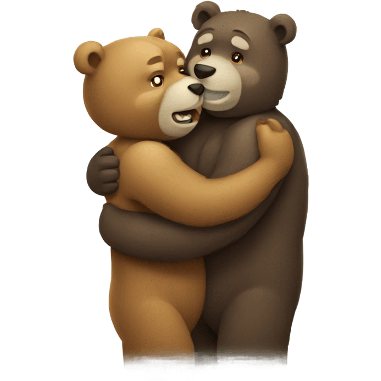 Abrazo de oso emoji