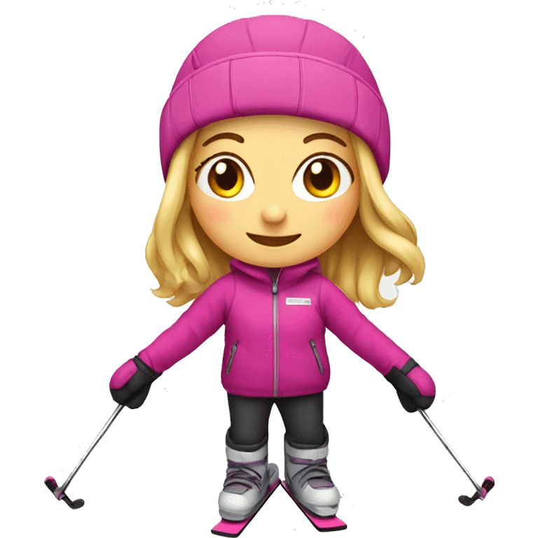 Girl ski  emoji