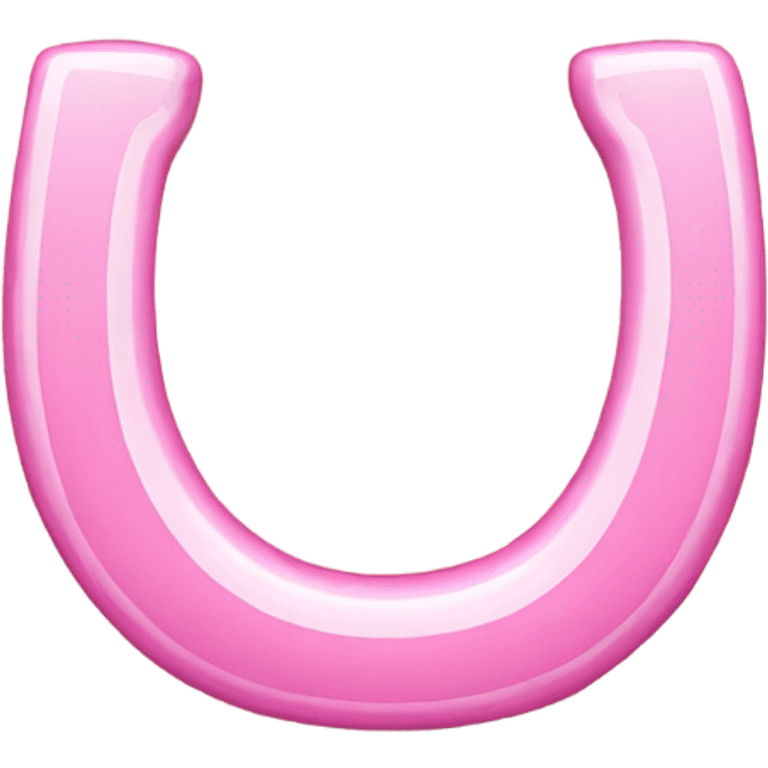 Horseshoe pink  emoji