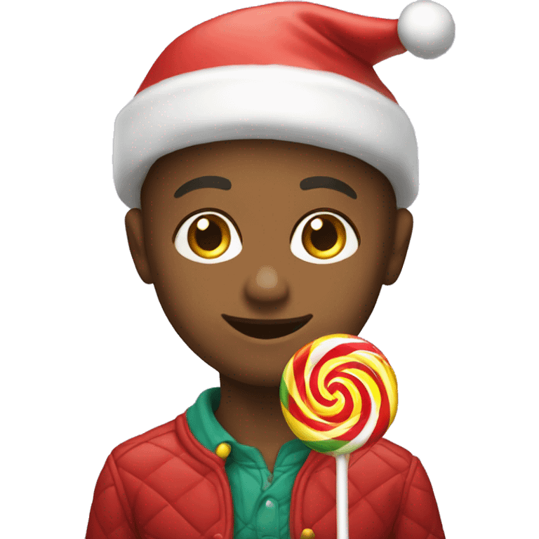 Lolipop for Christmas  emoji