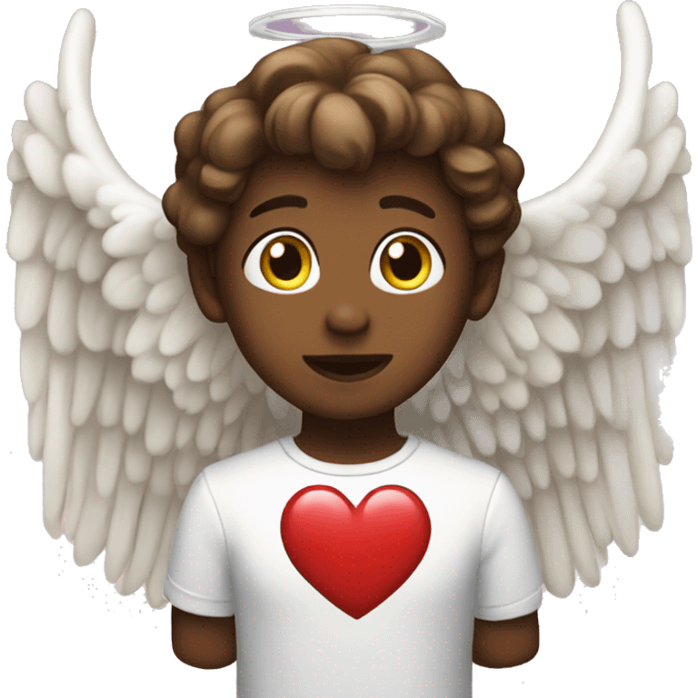 Angel heart emoji