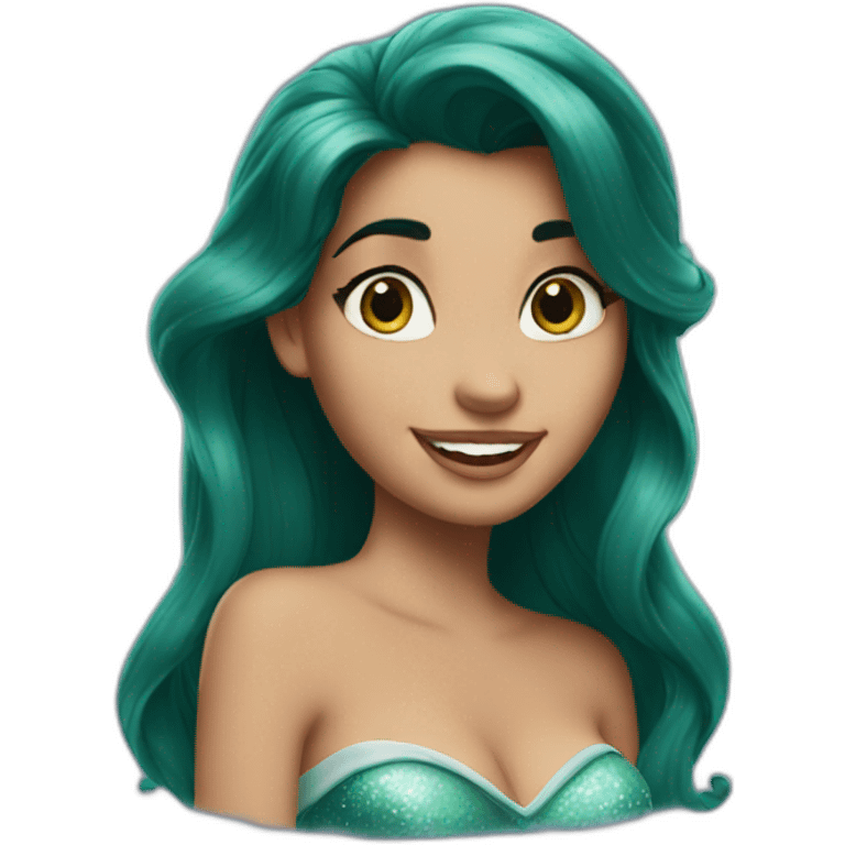 ariel disney emoji