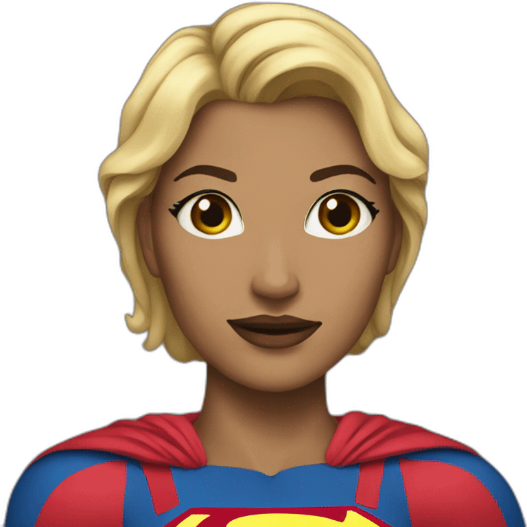 superwoman pretty emoji