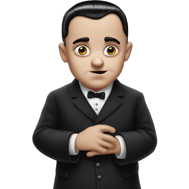 pubert addams baby, character movie from addams family emoji