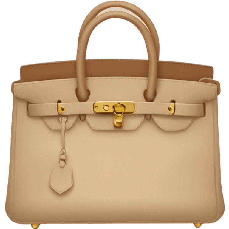 Beige Birkin emoji