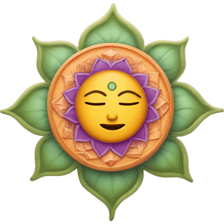 Swadhistana chakra detailed emoji