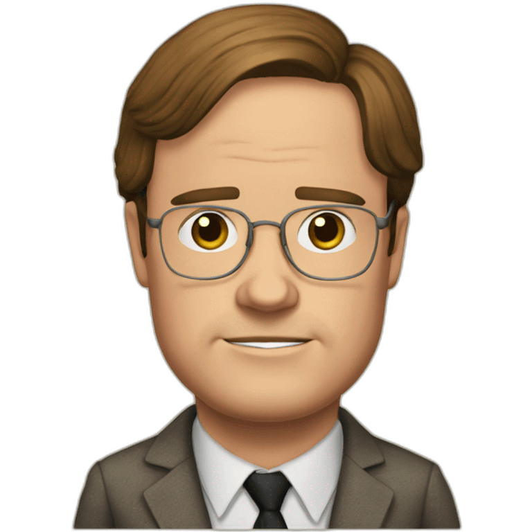 dwight schrute emoji