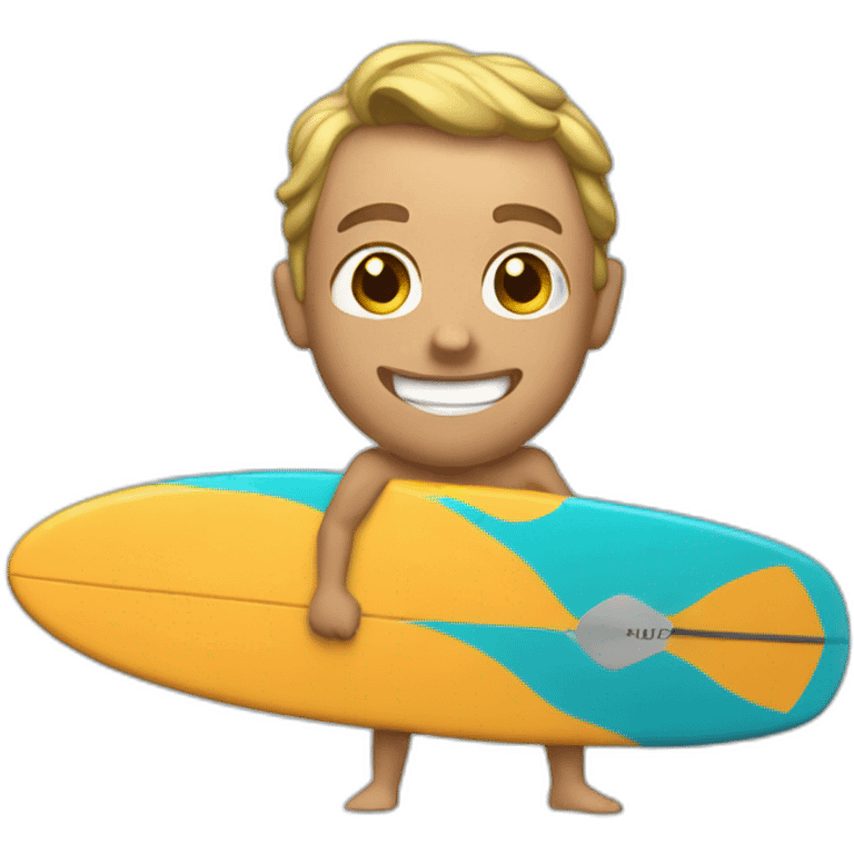 Jul surfing emoji