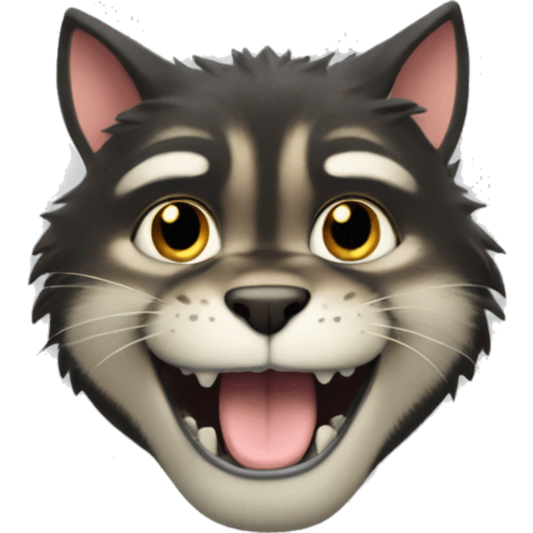 un chat grincheux emoji