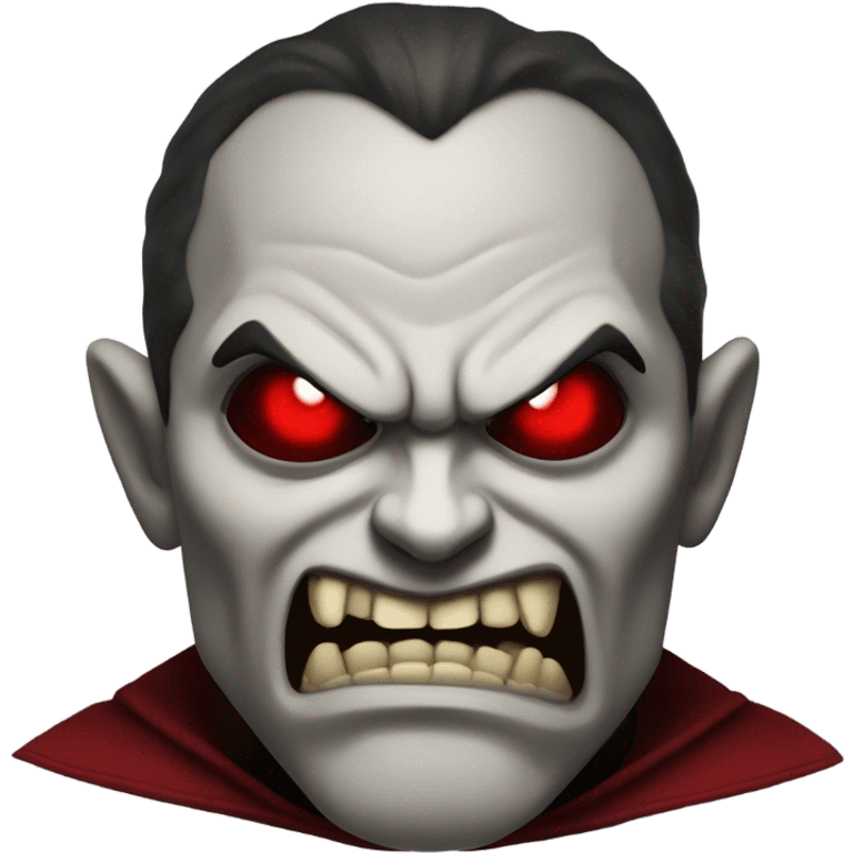 Hyulk as vampire angry emoji