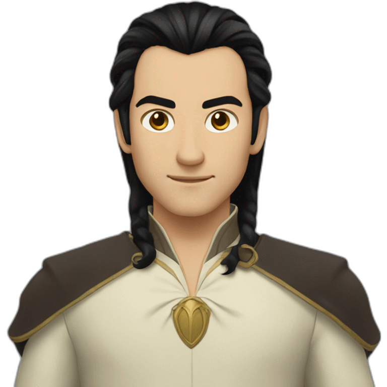 elrond black hair emoji