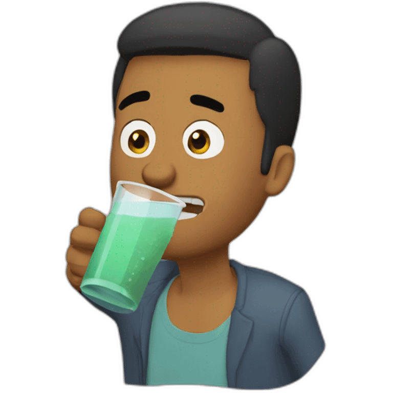 bojack horseman drinking emoji