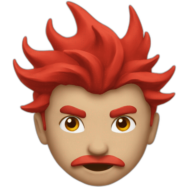 red Cyclone emoji