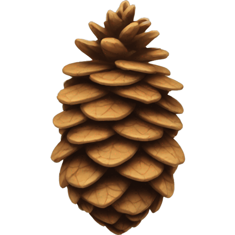 Pine cone  emoji