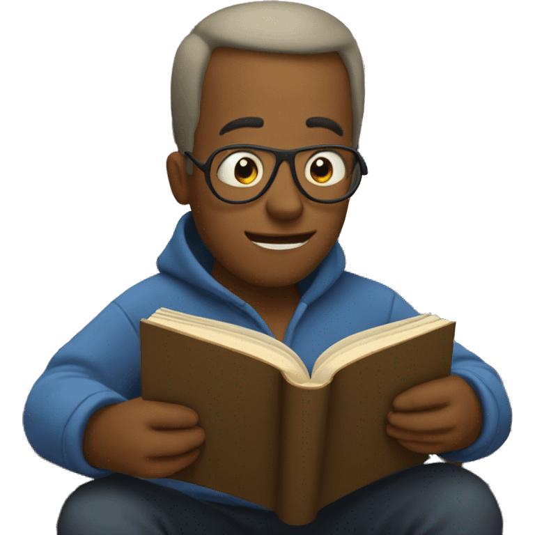 Reading a book emoji