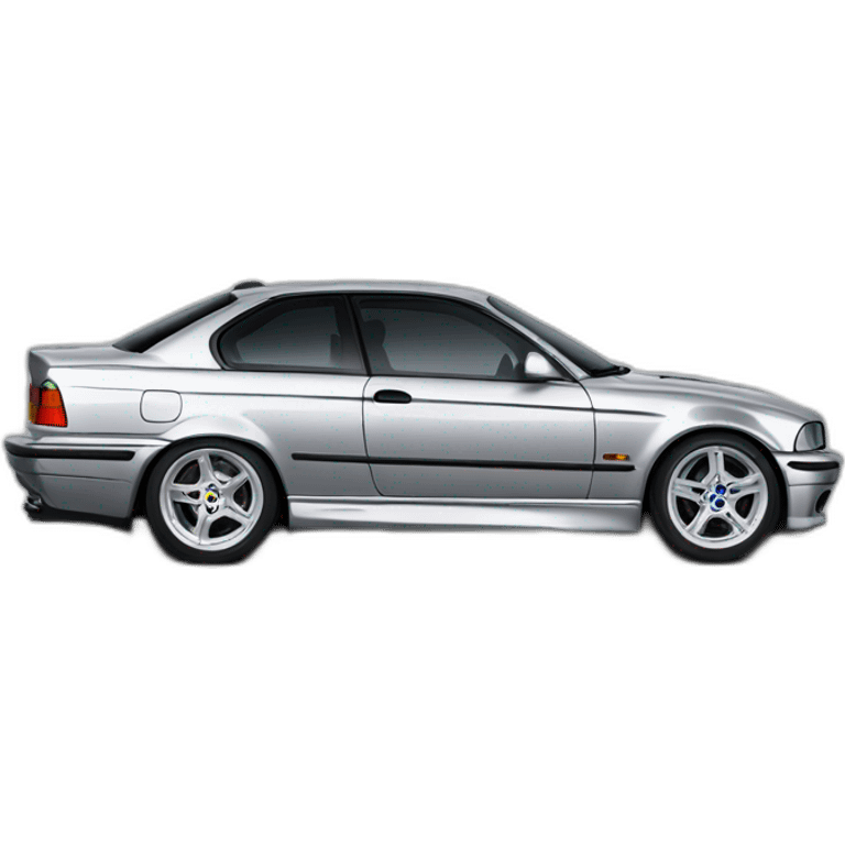 silver bmw e36 emoji