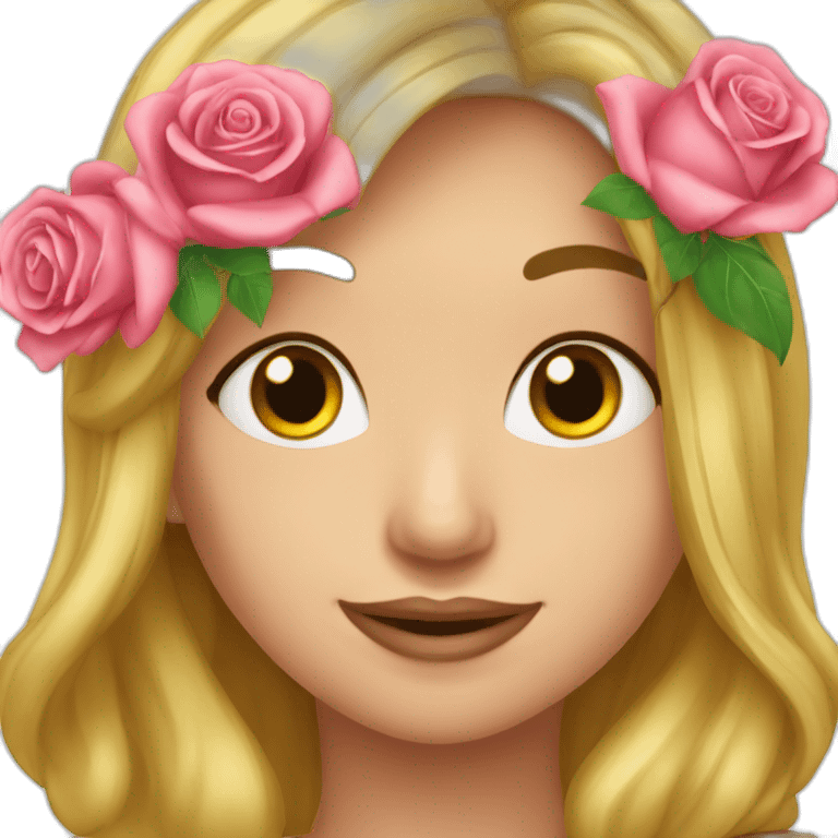 Offre une rose emoji