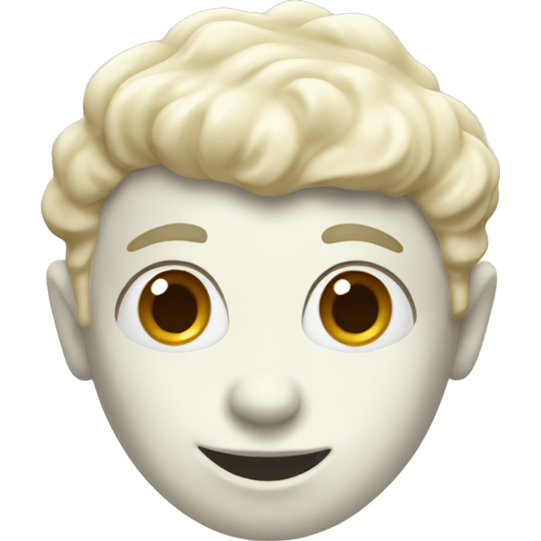 White chocolate  emoji