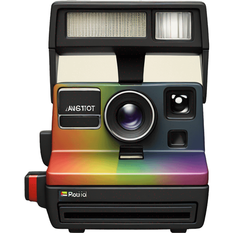 Polaroid camera emoji