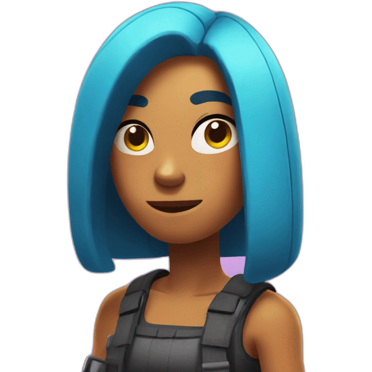 Shelly from brawl stars emoji