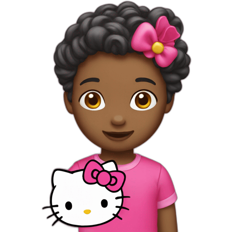 Hello kitty emoji