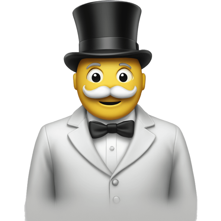 Monopoly man Norway emoji