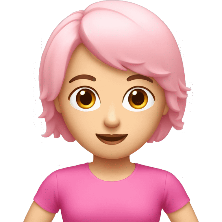 Pink Pilates emoji