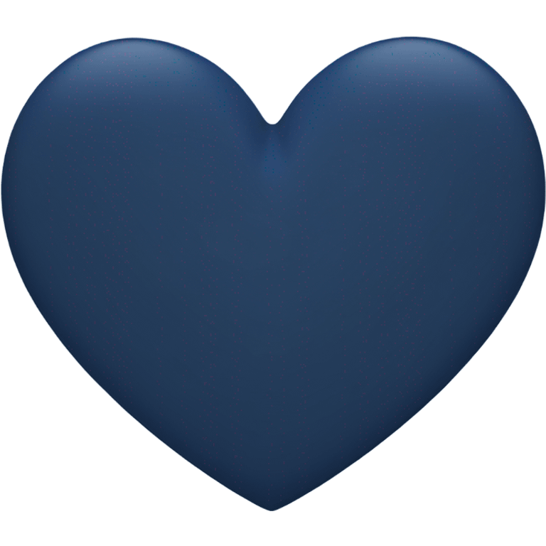 dark blue heart emoji