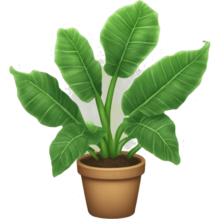 Elephant ear plant emoji